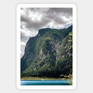 Lake in the Mountains Landscape Sticker